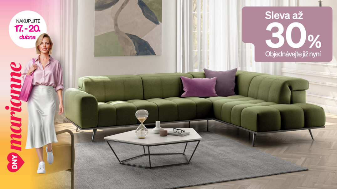 Natuzzi Editions: italská elegance v rámci akce Dny Marianne