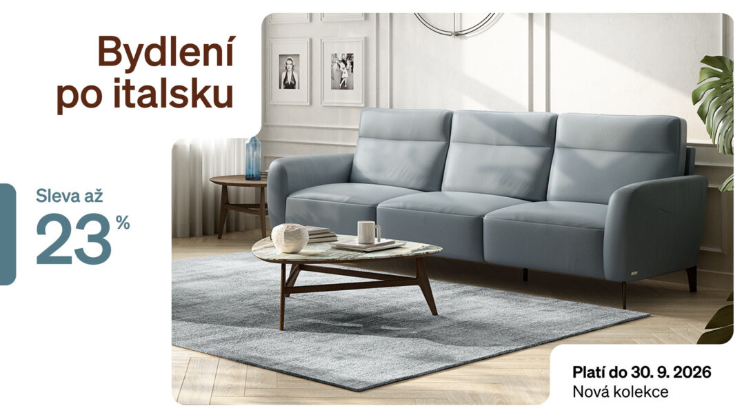 Využijte záříjové slevy – až 23 % na všechny produkty.