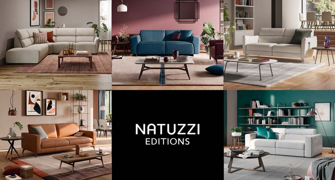 Novinky ze světa italského designu pohovek Natuzzi Editions